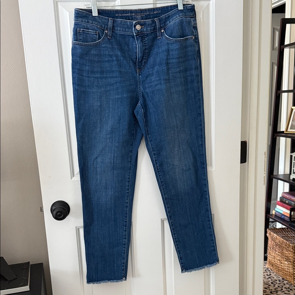 Chico's Blue Ankle Jeans